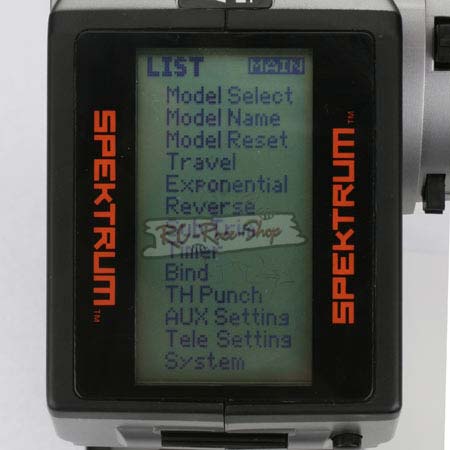 Spektrum SPM3140E DX3S DSM-2 Spektrum 2,4GHz mit Telemetrie-System Detail 5  Spektrum SPM3140E Detail 5