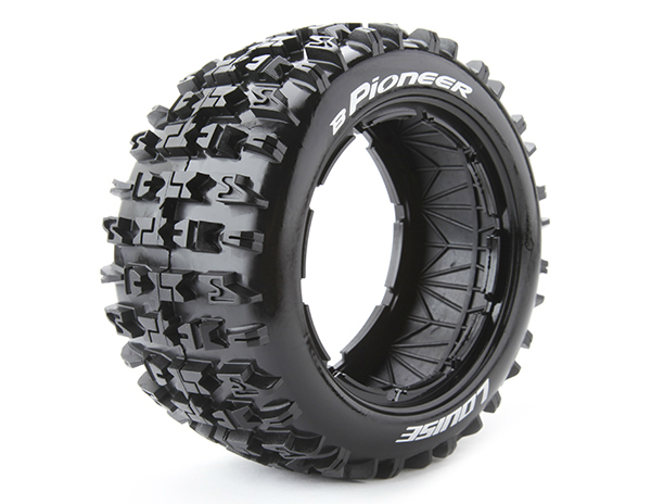 Louise RC LOUT3243I 1:5 B-Pioneer Reifen+Einlage hinten (2) Louise RC LOUT3243I