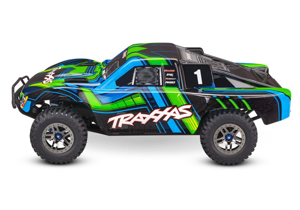 Traxxas 68277-4GRN 1:10 Slash 4x4 Ultimate grün Clipless RTR Detail 1 Traxxas 68277-4GRN Detail 1