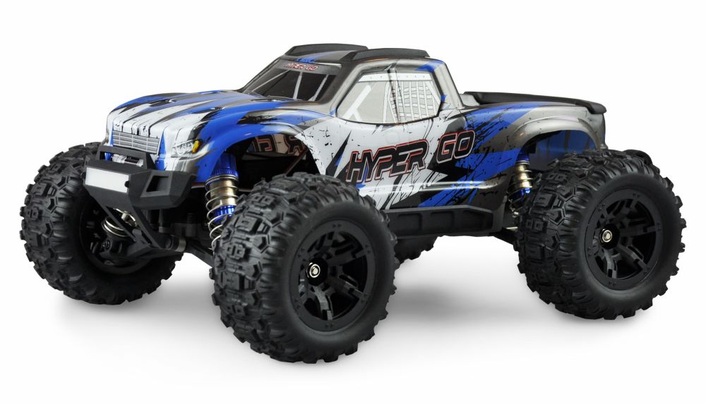 Amewi 22602 Hyper GO Monstertruck brushed 4WD mit GPS 1:16 RTR blau Amewi 22602