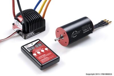 RC Plus CMAC0802400 1/8 Brushless-Set CarMaxx 80 + Motor 3665SL/2400KV/10T RC Plus CMAC0802400