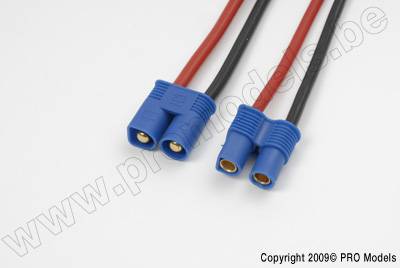 Promodels GF-1310-100 Verlängerungskabel E-flite, Silikon Kabel 14AWG, 12cm (1St) Promodels GF-1310-100