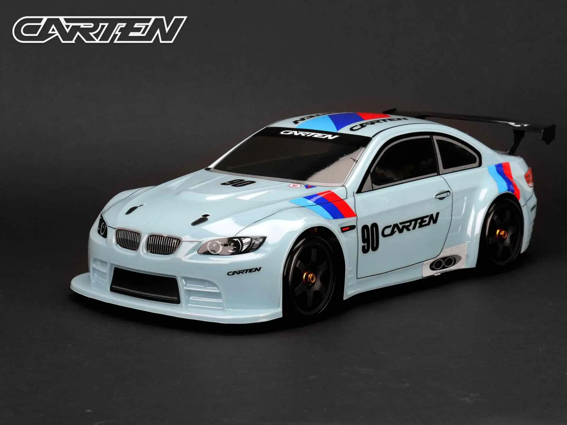 Carten RC NHA901GR 1:10 GT2 Karosserie 190mm grau Carten RC NHA901GR