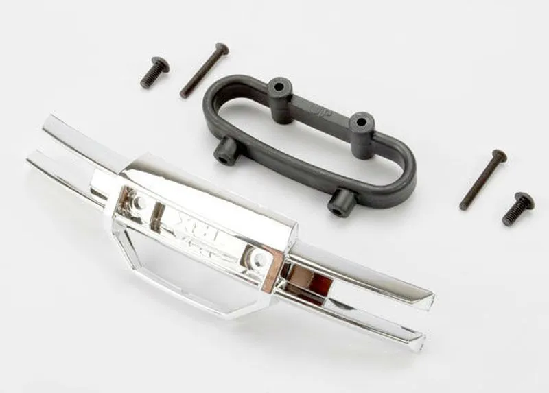 Traxxas 5335A Rammer mit Halter u. Schrauben, vorne, Chrom Traxxas 5335A