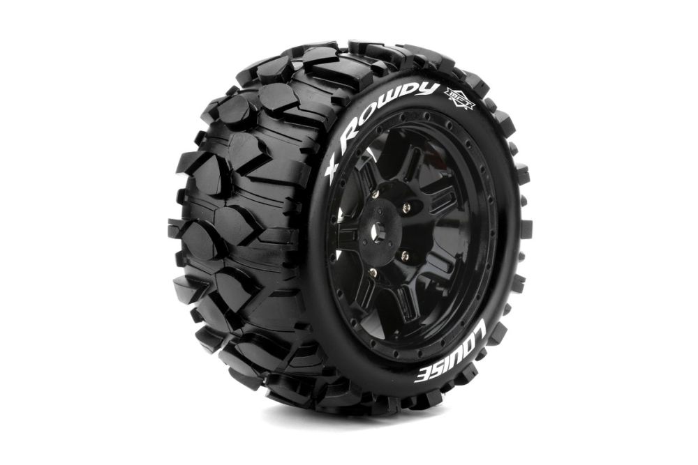 Louise RC LOUT3351B X-Maxx X-ROWDY MFT 24mm Räder (2) Louise RC LOUT3351B