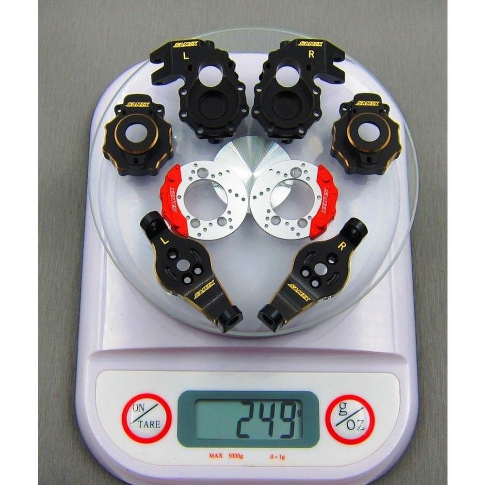 Samix SAMtrx4-4412C4 TRX-4 Messing Set vorne Detail 1 Samix SAMtrx4-4412C4 Detail 1