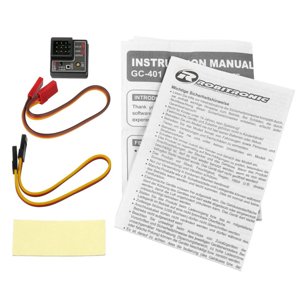 SkyRC SK600142-02 Drift Gyro GC401 Detail 1 SkyRC SK600142-02 Detail 1