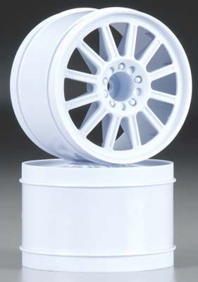 JConcepts 3341 2,8'' Felgen Rulux Rustler/Stampede 2WD, hinten, weiss (2) JConcepts 3341