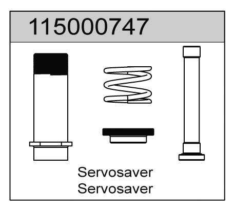 Ansmann Racing 115000747 Servosaver X8 - T08650 Ansmann Racing 115000747