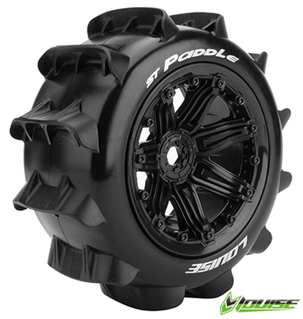 Louise RC LOUT3290B 1:8 ST-Paddle 17mm Beadlock (2) Louise RC LOUT3290B