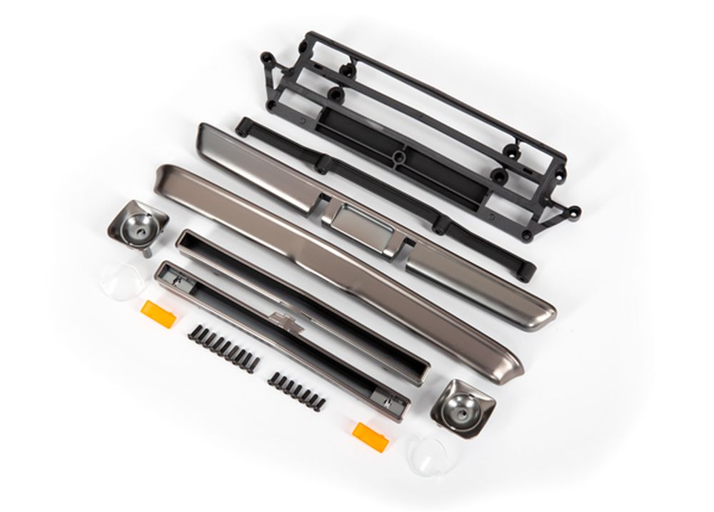 Traxxas 9415A Karosserie Anbauteile Chevrolet C10 satin schwarz chrom Traxxas 9415A