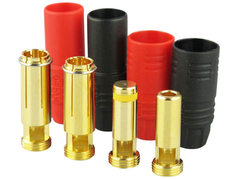 Yuki Model 600214 AS150 Kontakte-Set (4x1) 7mm Yuki Model 600214