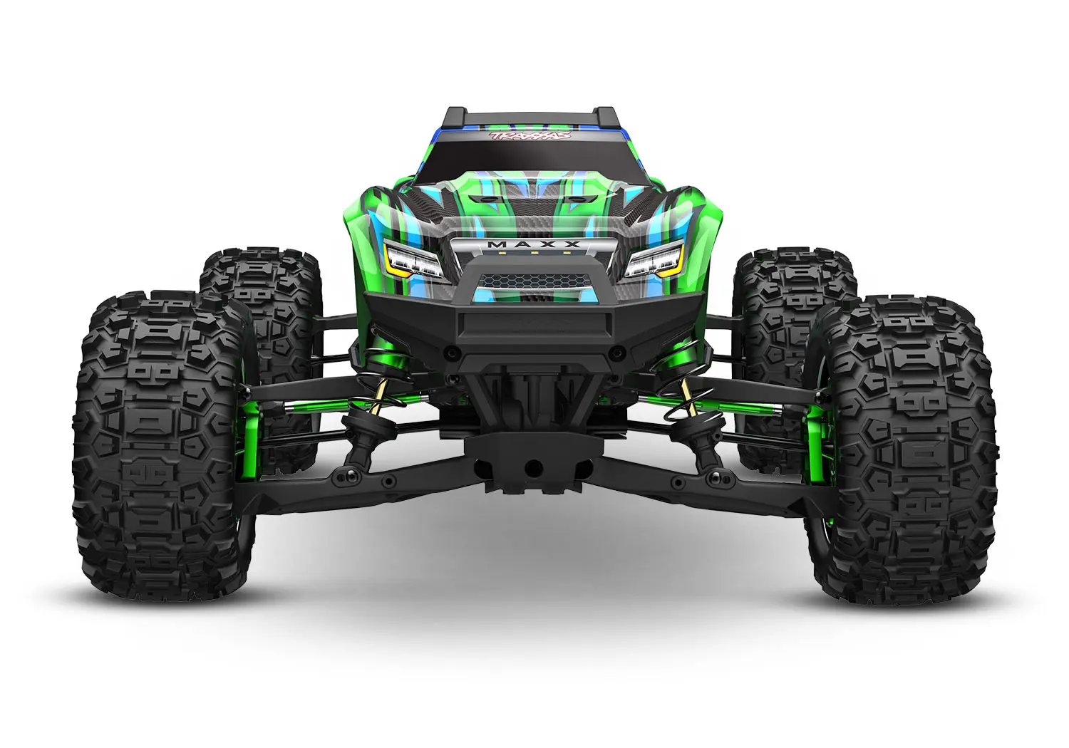 Traxxas 89087-4-GRN Traxxas Maxx Ultimate 4x4 Elektro Monster Truck Brushless 1/10 RTR Detail 2 Traxxas 89087-4-GRN Detail 2