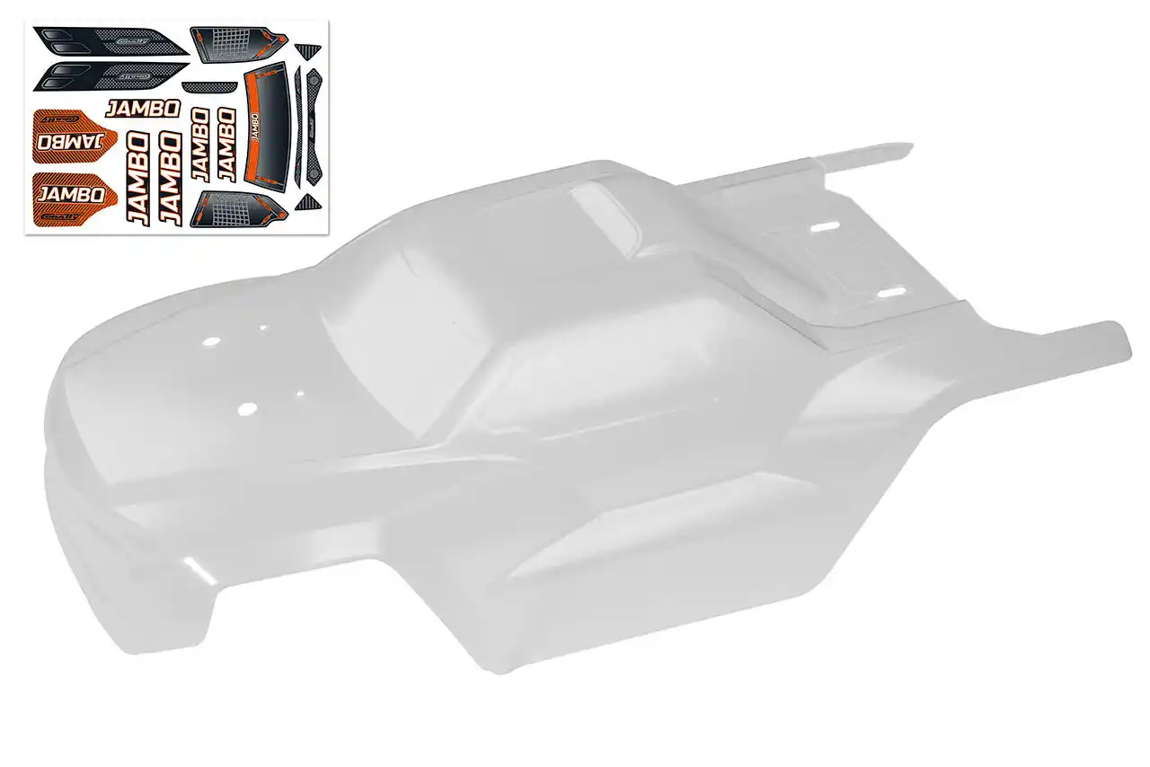 Corally C-00180-701 Karosserie Jambo XP 6S klar Corally C-00180-701