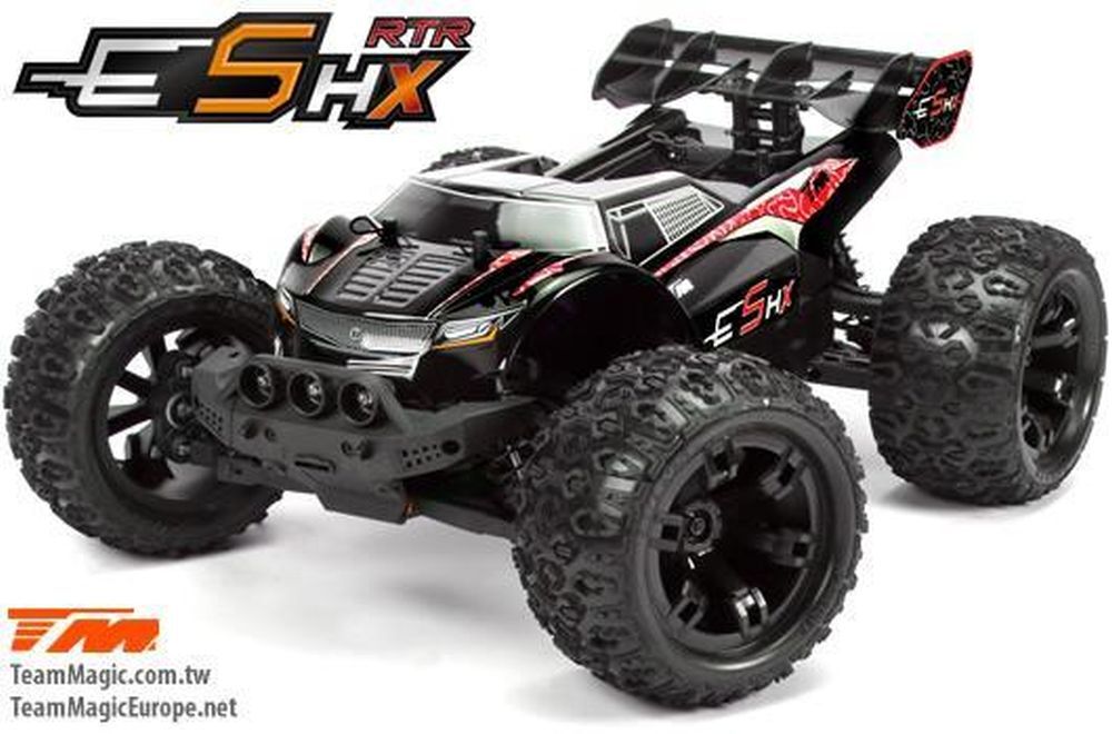 Team Magic TM510003R E5 HX 4WD Truck RTR Rot Brushless wasserdicht 1:10 Team Magic TM510003R