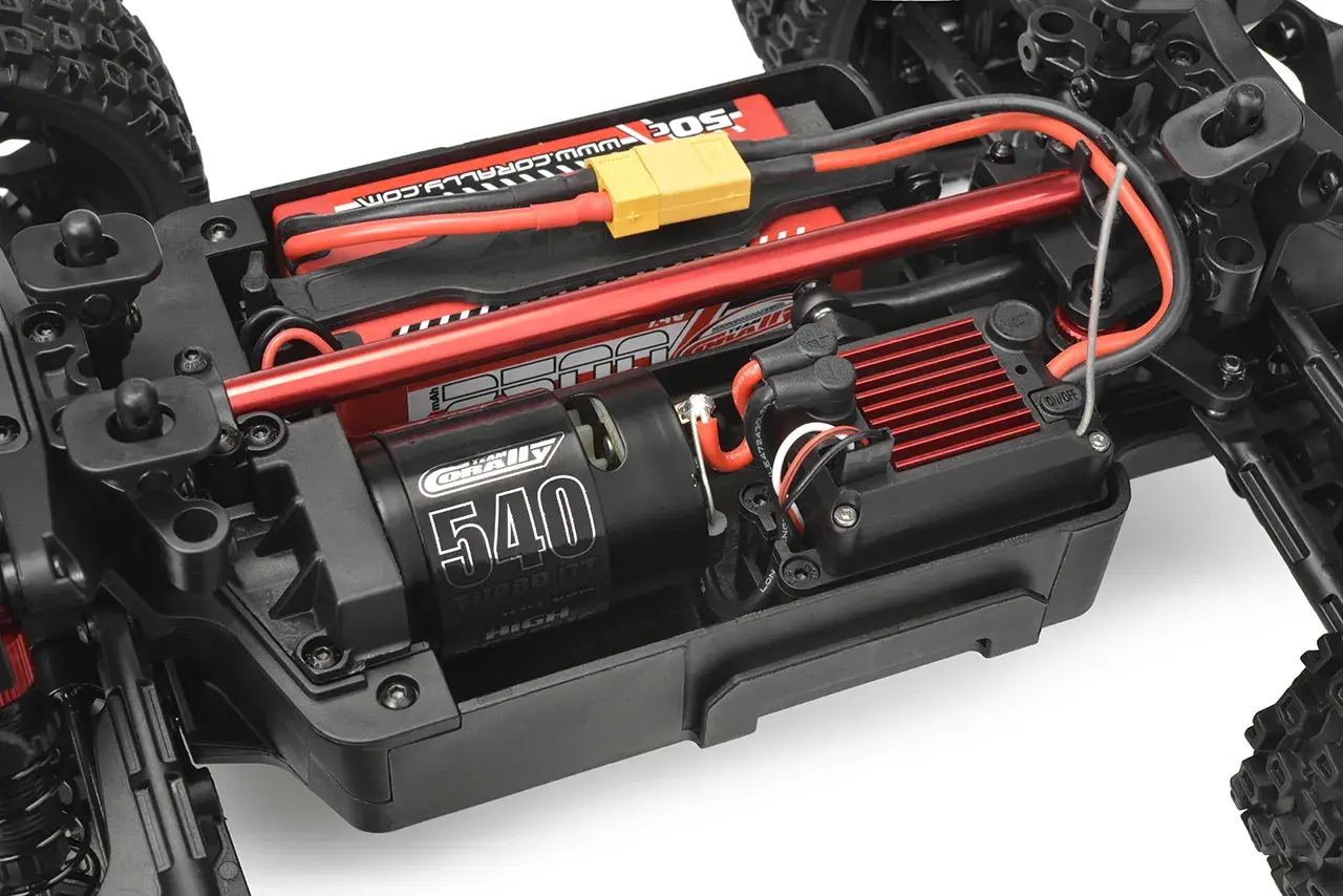 Corally C-00230-G Team Corally Furago XD Mini Monster Truck RTR 1/12 grün Detail 4 Corally C-00230-G Detail 4