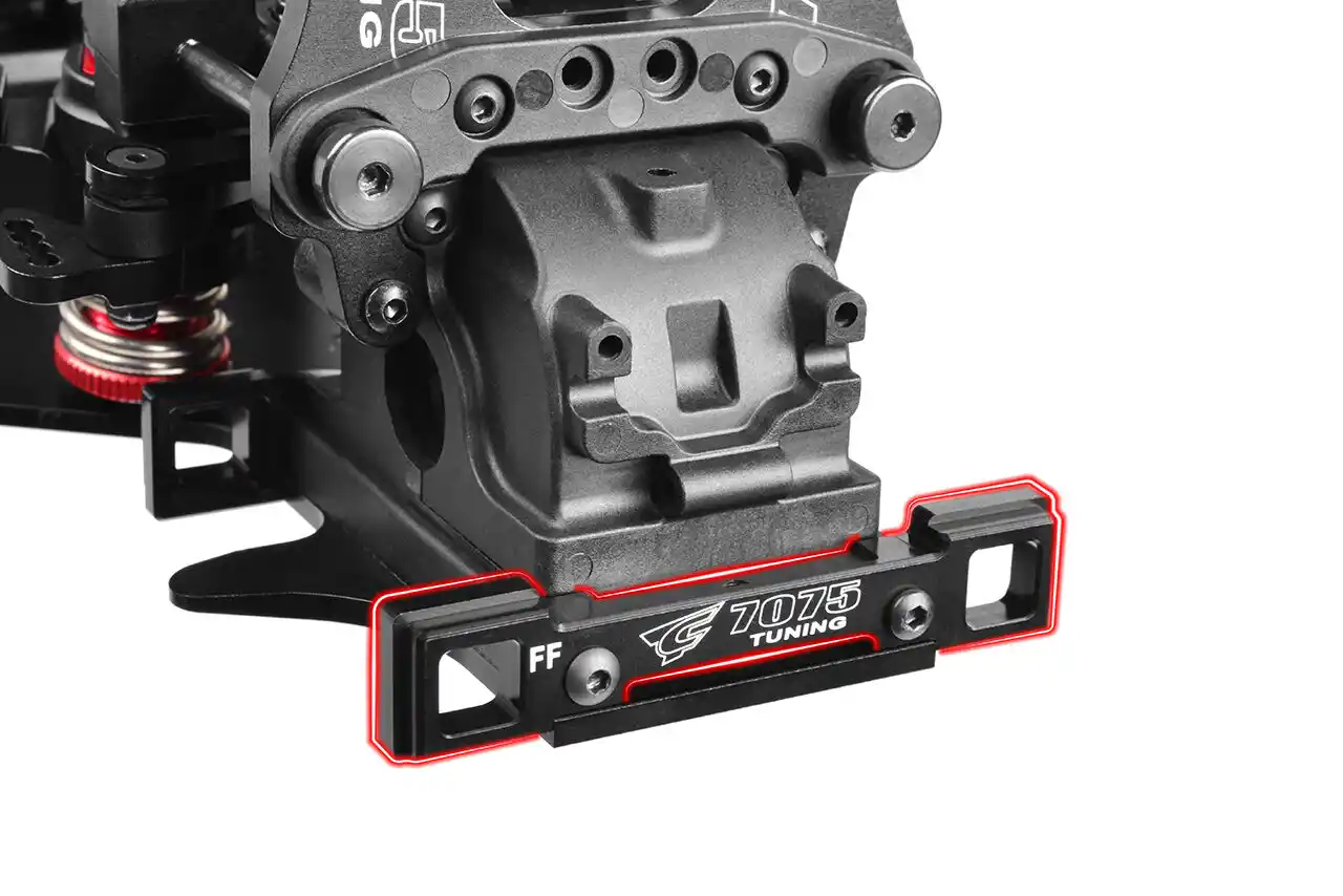 Corally C-00180-139 Suspension Arm Mount PRO FR-FR Aluminum 7075 (1) Detail 3 Corally C-00180-139 Detail 3