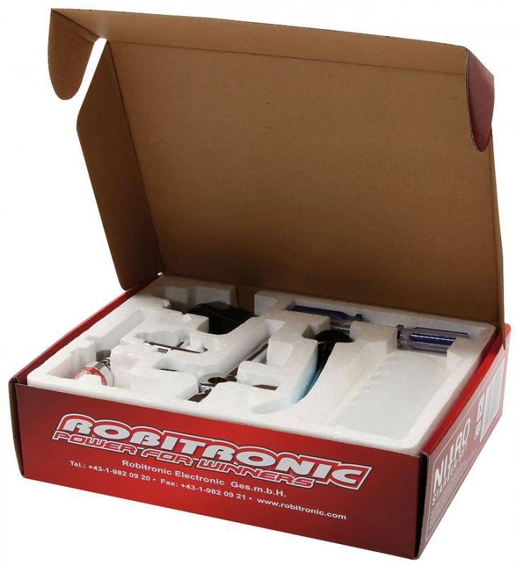 Robitronic RB1016 Nitro Starter Kit mit Glühkerzenstarter 1800mAh Robitronic RB1016