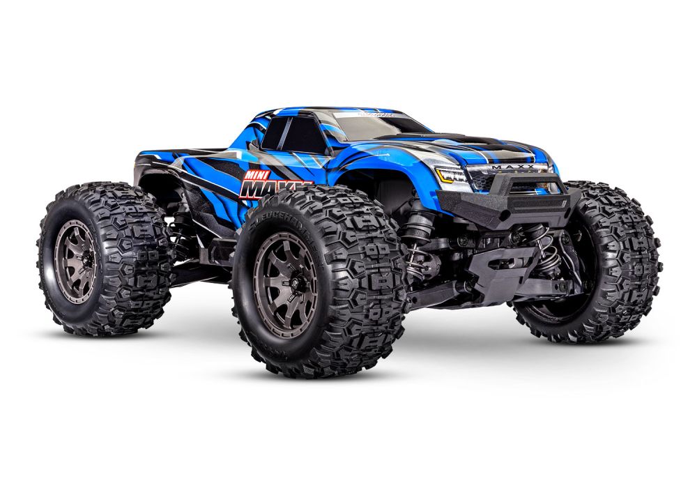 Traxxas 107154-BLUE Mini-Maxx schwarz BL-2S Brushless RTR Traxxas 107154-BLUE