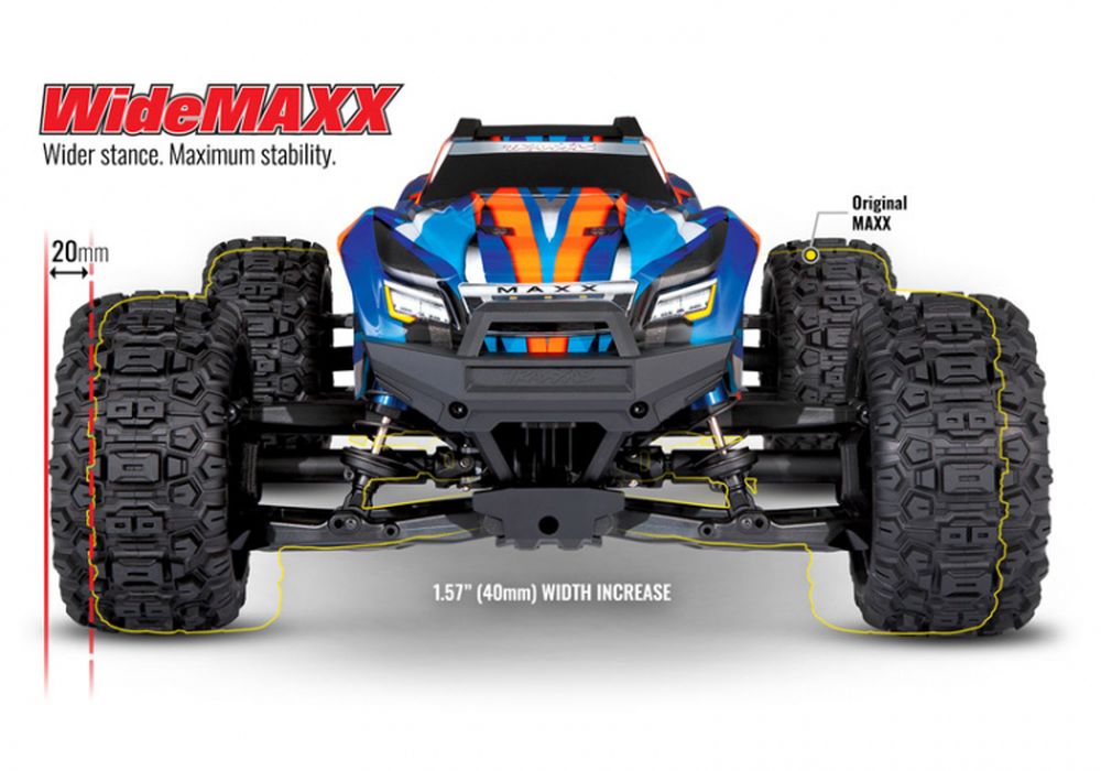 Traxxas 89086-4ORNG 1:10 Wide-Maxx Monster Truck orange RTR Detail 4 Traxxas 89086-4ORNG Detail 4