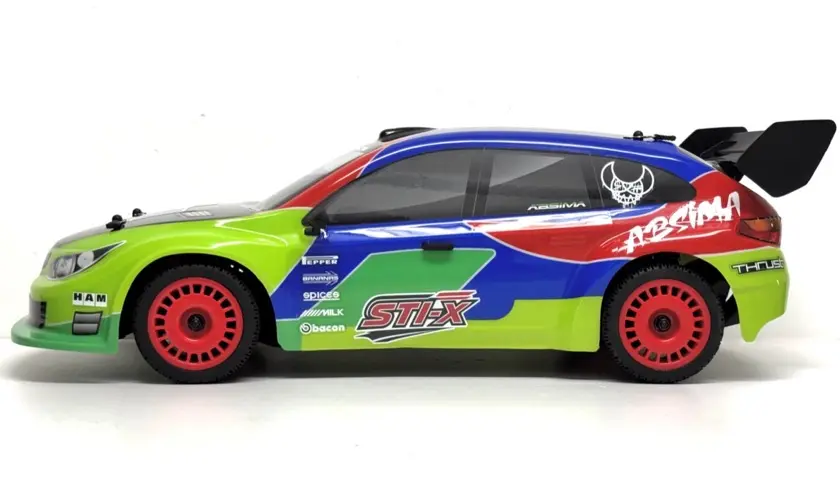 Absima 12234 Absima STi-X 1:10 4WD Brushless Rally RC Car RTR Detail 1 Absima 12234 Detail 1