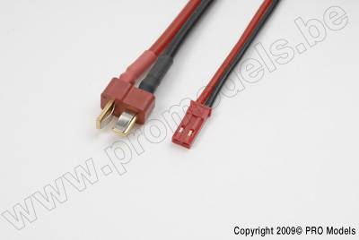 Promodels GF-1300-077 Adapter Kabel US Stecker Buchse - BEC Stecker, Silikon Kabel 20AWG (1St) Promodels GF-1300-077