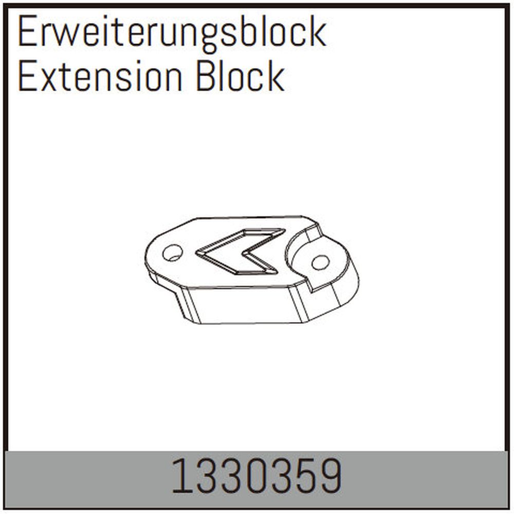 Absima 1330359 Erweiterungsblock Absima 1330359