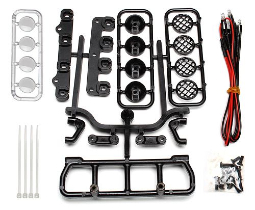 Team Associated 29267 LED-Scheinwerfer komplett (4) Team Associated 29267