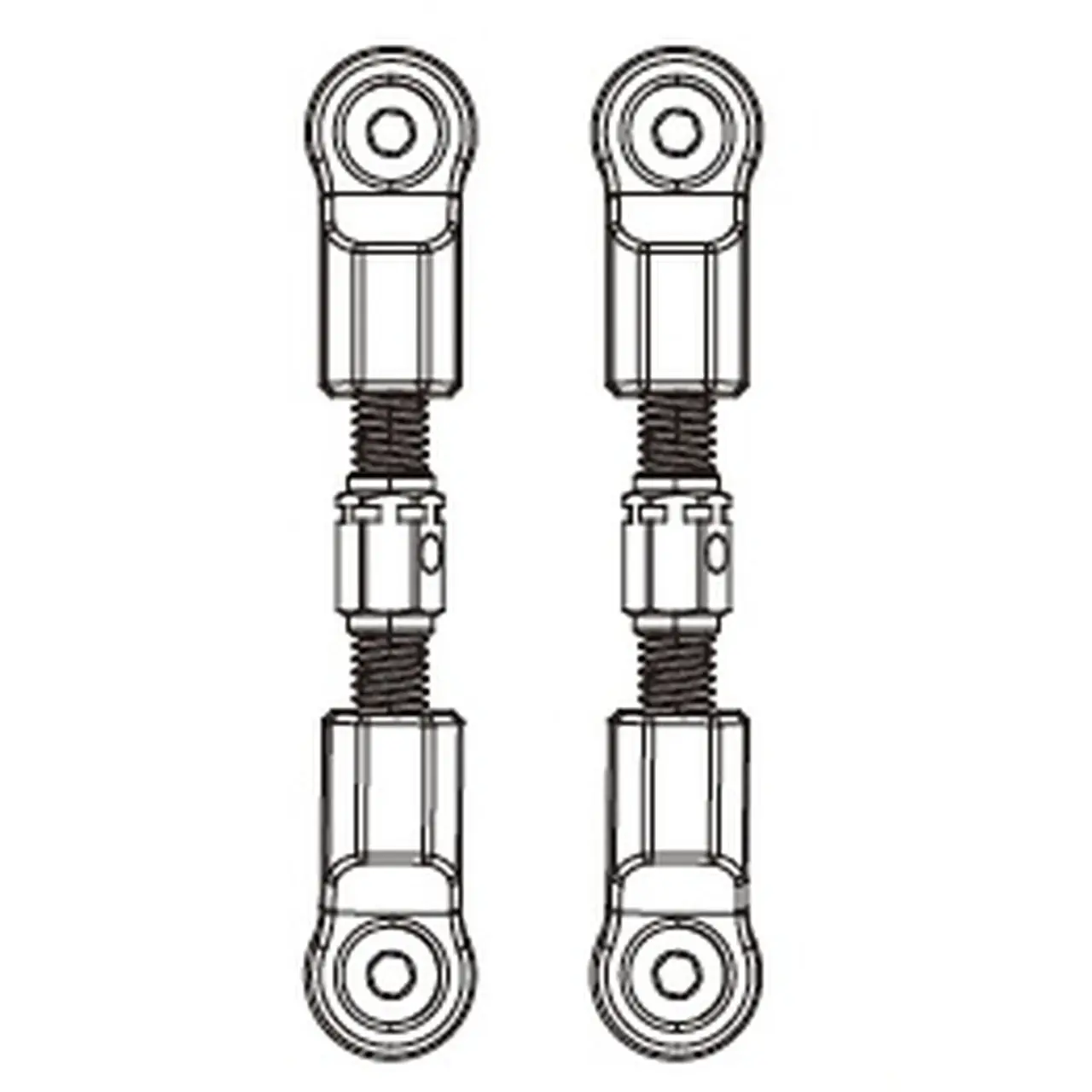 Amewi 012-P144317 Lenkgestänge Hyper Go TX14 Amewi 012-P144317
