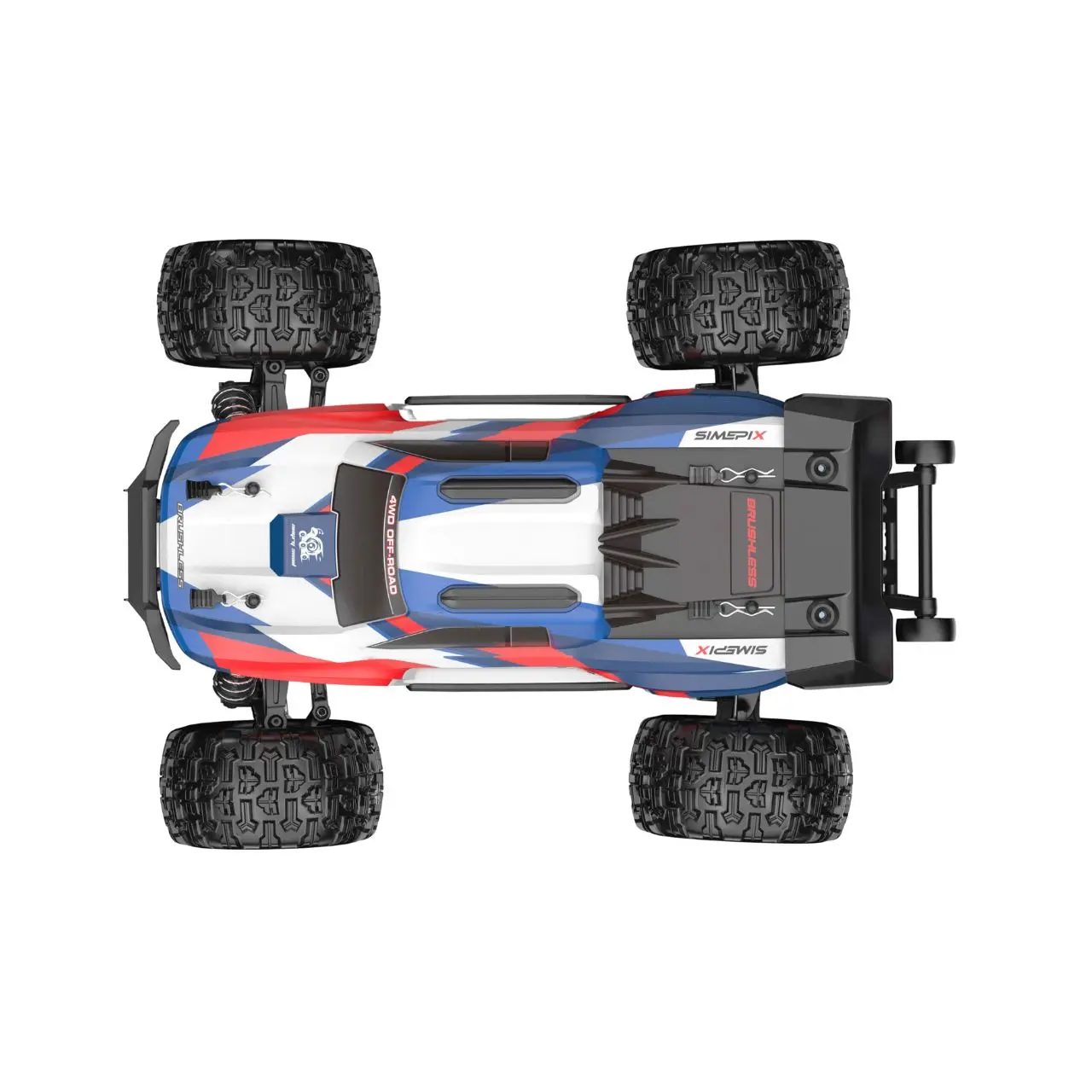 MJX MX-16212 MJX Hyper GO 16212 1:16 4WD Off-Road Truggy Brushless RTR Detail 2 MJX MX-16212 Detail 2