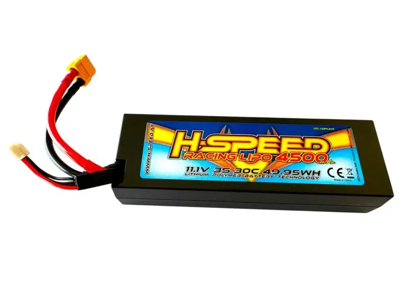 H Speed HSPLI011 Lipo 4500mAh 11,1V 30C Hardcase XT60 H Speed HSPLI011