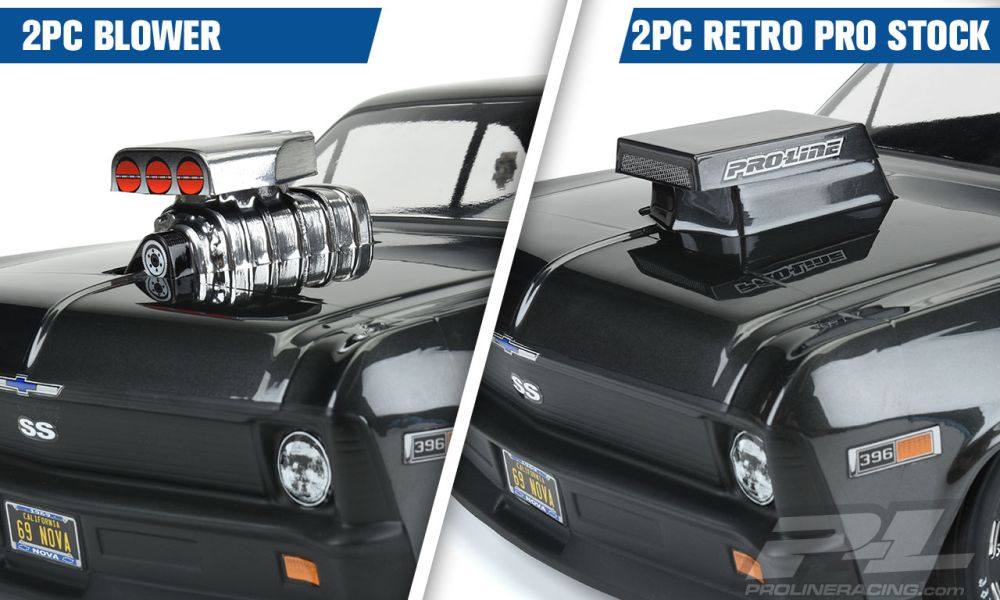 Proline 6368-00 Drag Racing Hood Scoops/Blowers klar Detail 3 Proline 6368-00 Detail 3