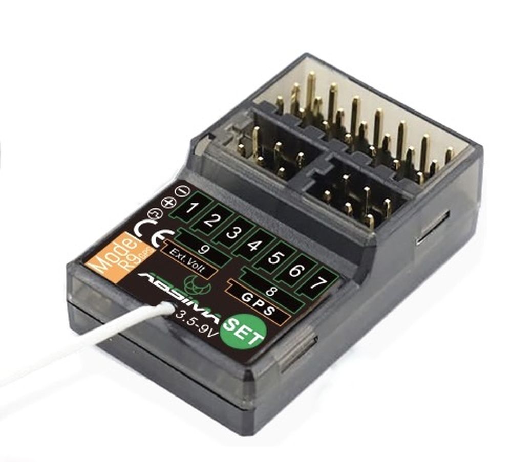 Absima 2020023 9-Kanal Empfänger R9GPS CR9T Absima 2020023