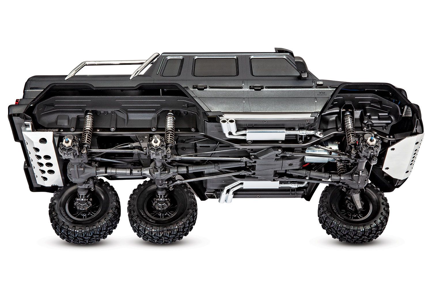 Traxxas 88096-4WHT TRX-6 Mercedes-Benz G63 AMG 6x6 weiss RTR Detail 7 Traxxas 88096-4WHT Detail 7
