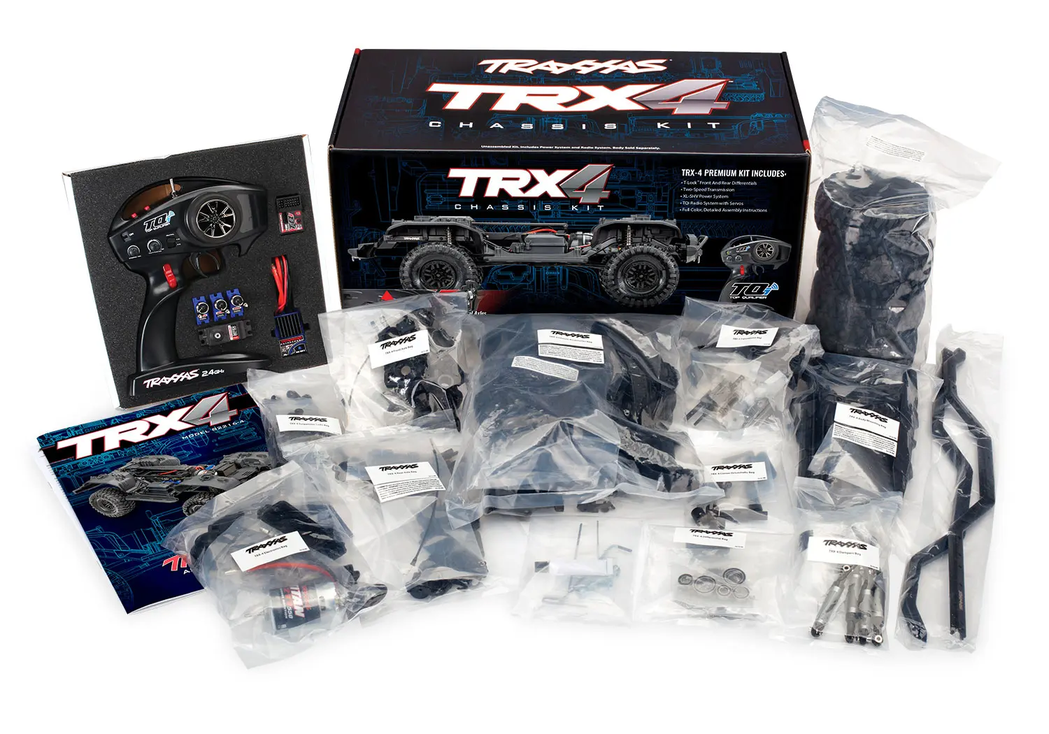 Traxxas 82216-4-R6 Traxxas TRX-4 4x4 Kit 1:10 Scale-Crawler Brushed Clipless Traxxas 82216-4-R6