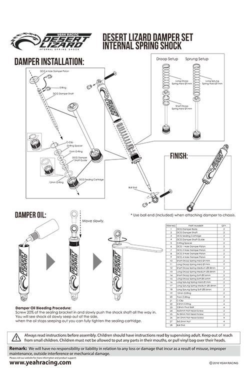 Yeah Racing DDL-100RD Detail 2 