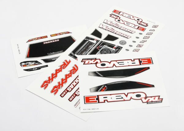 Traxxas 7113 Dekorbogen 1:16 E-Revo VXL Traxxas 7113