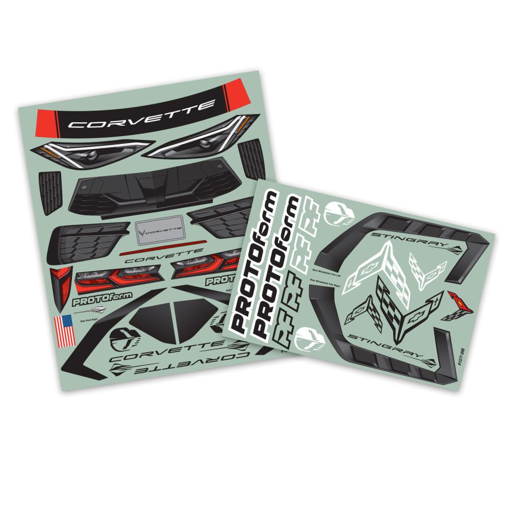 Protoform 1577-00 1:7 Infraction Chevrolet Corvette C8 Karosserie klar Detail 4  Protoform 1577-00 Detail 4