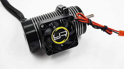 Yeah Racing YA-0581BK 1:8 40mm Lüfter mit Alu.-Halter 41mm Detail 1 Yeah Racing YA-0581BK Detail 1
