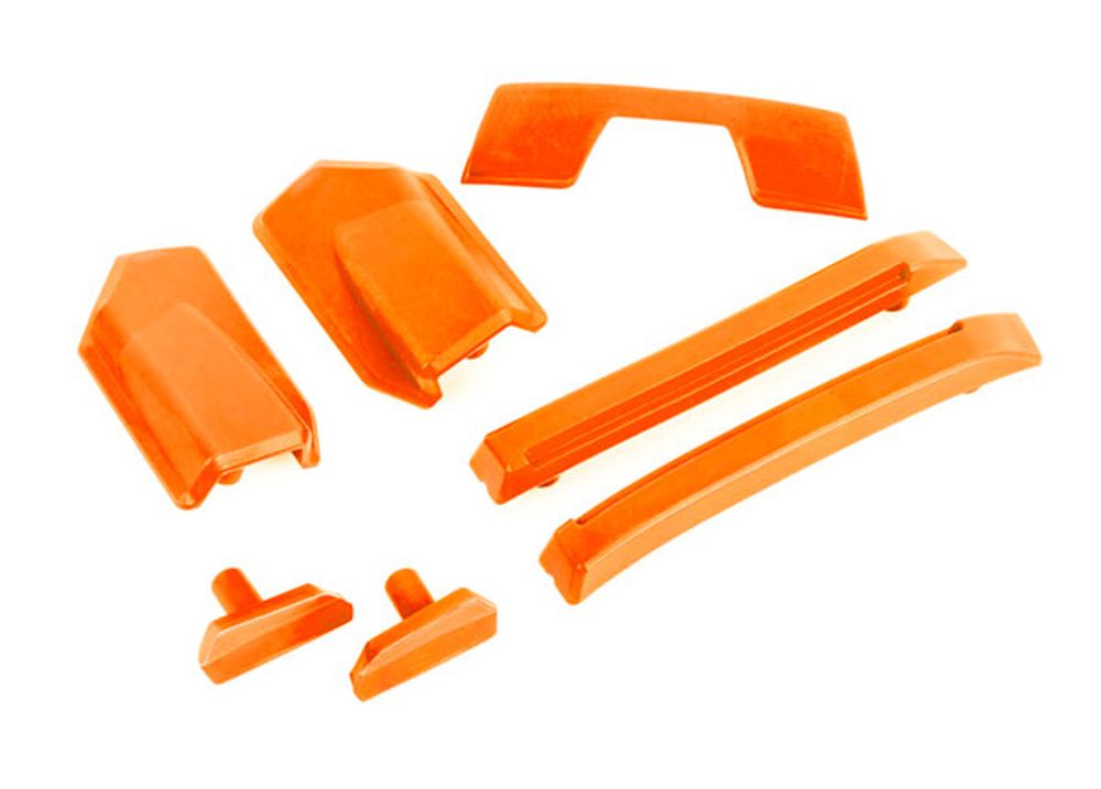 Traxxas 9510T Karo-Verstärkungs-Set orange / Dach-Skid-Pads Traxxas 9510T