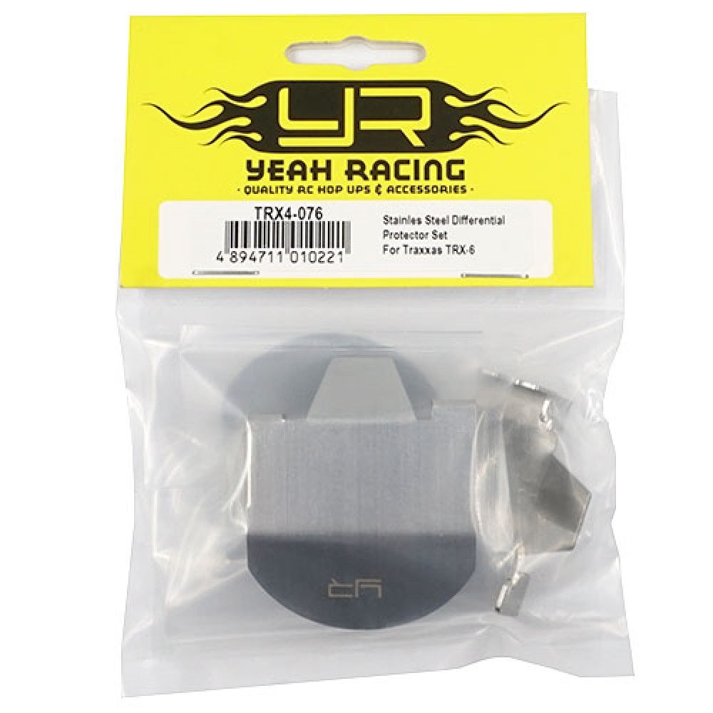 Yeah Racing TRX4-076 TRX-6 Stahl Diff.-Schutzbleche (3) Yeah Racing TRX4-076