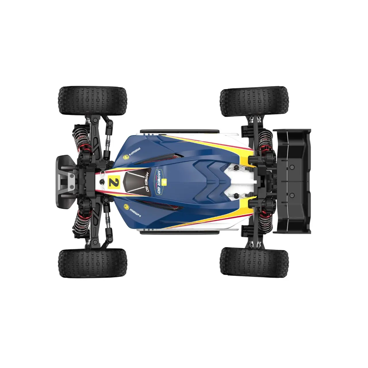 MJX MX-16213 MJX Hyper GO 16213 1:16 4WD Brushless Buggy RTR Detail 2 MJX MX-16213 Detail 2