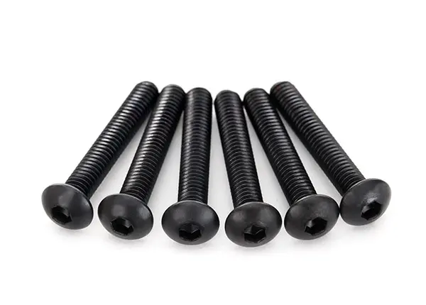 Traxxas 2596 4x25mm Schrauben Linsenkopf (6) Traxxas 2596