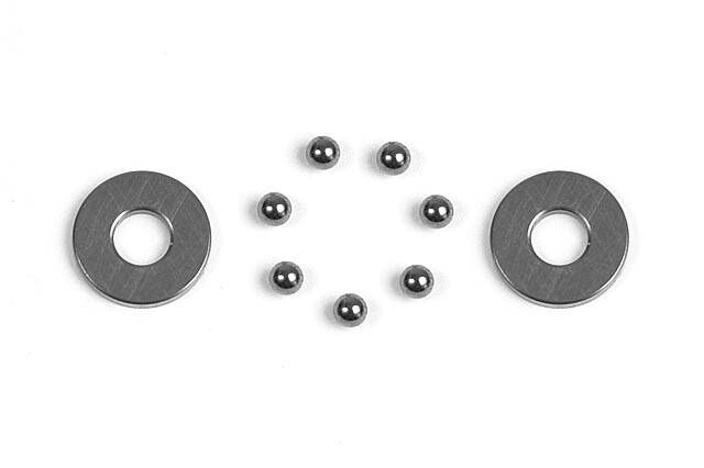 XRAY 930128 Carbid-Kugellager, axial (2,8mm x 6,5mm x 0,8mm) XRAY 930128