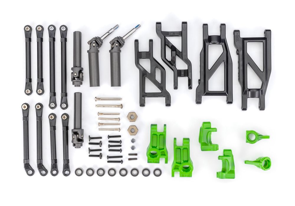 Traxxas 9180-GRN Traxxas 2WD Extreme Heavy Duty Upgrade Kit grün Traxxas 9180-GRN