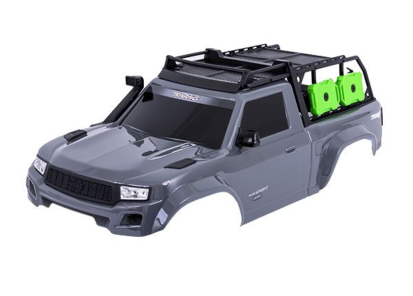 Traxxas 8213-GRAY Karosserie TRX-4 Sport grau mit Anbauteilen für Clipless Traxxas 8213-GRAY