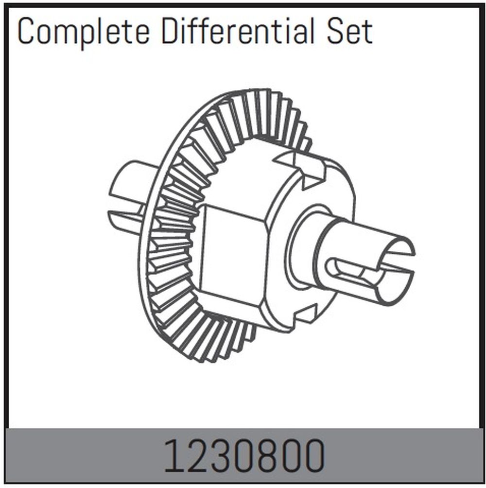 Absima 1230800 Differential vorne/hinten Absima 1230800