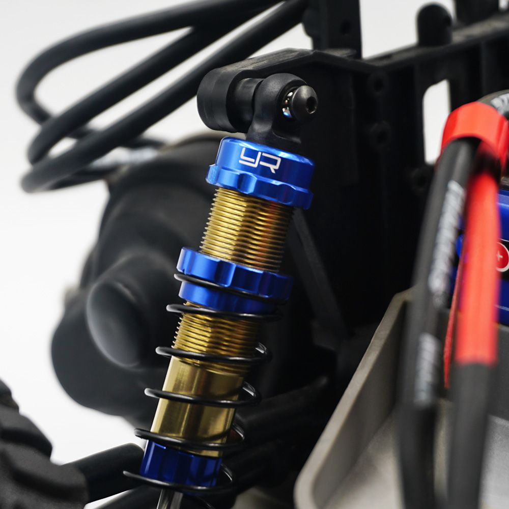 Yeah Racing TRSL-018BU Traxxas 1:10 Alu.-Stoßdämpfer 105mm blau (2) Detail 1 Yeah Racing TRSL-018BU Detail 1