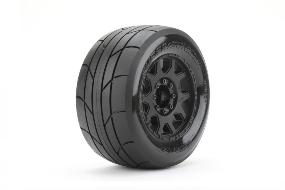 JETKO JK1804CB 3,8" MT Räder Slicks Super Sonic Belted 1/2" Offset 17mm (2) JETKO JK1804CB