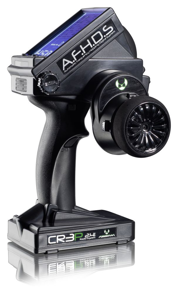 Absima 2000002 3-Kanal Fernsteuerung CR3P 2,4 GHz inkl. Empfänger Absima 2000002